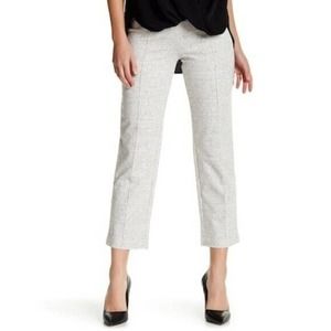 NWT Lysse $108 Size Small Ponte Stretch Shaping Stonewash Pull-On Cropped Pant